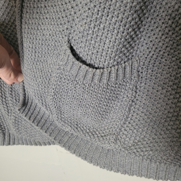 Xhilaration | Gray Silver-Studded Cardigan - Picture 9 of 9